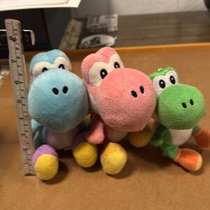 Yoshi plushies Nintendo
